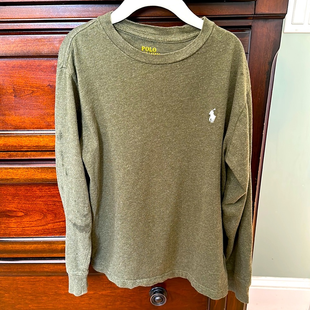 Polo by Ralph Lauren Long Sleeve T-shirt. Boys size 8. Excellent condition.